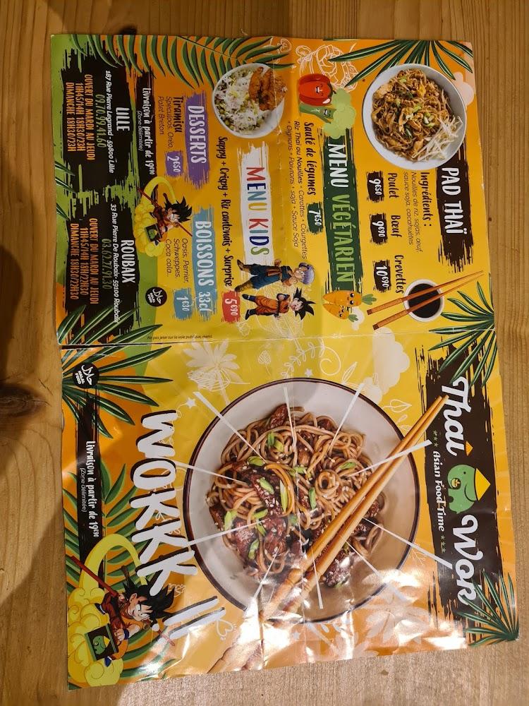 Thai Wok Fives Lille - Menu Image 1